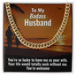 To My Husband | Cuban Link Chain