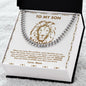 To My Son | Cuban Link Chain
