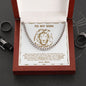 To My Son | Cuban Link Chain