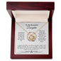 To My Beautiful Daughter | I Love You -Love Knot Necklace