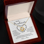 To My Soulmate | I Love You -Love Knot Necklace
