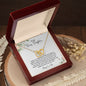 To My Daughter | Always Love You -Interlocking Hearts Necklace