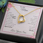 To My Mom | My Loving Mom -Forever Love Necklace